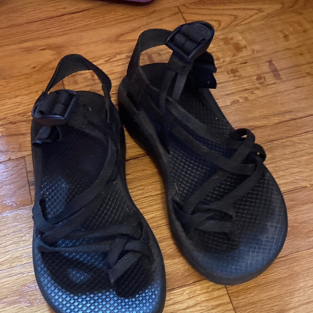 Chaco Women's Black Strappy Sandals